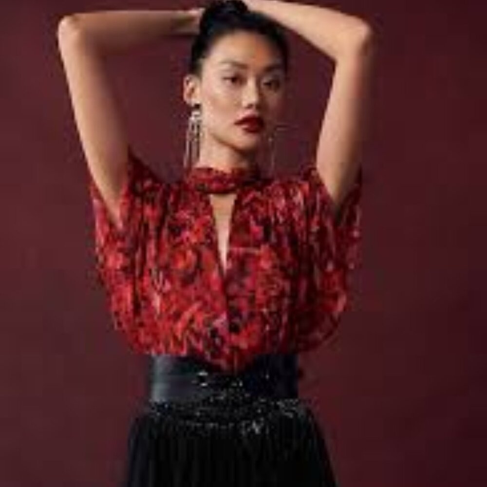 NWT: MISA LA Greta Top Size Small - Picture 2 of 11